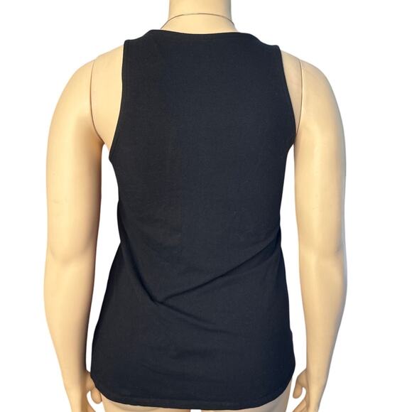 Torrid High Neck Tank Top  Size 3X in Black - Picture 2 of 5